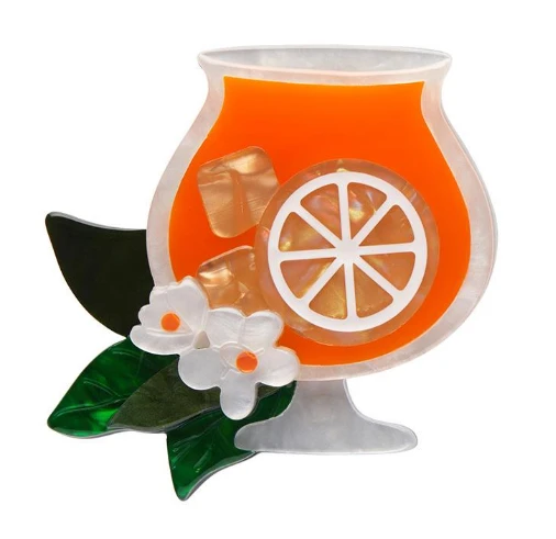 Erstwilder Botanical Fruit Aperitif Italiano Brooch 1 Erstwilder Botanical Fruit Aperitif Italiano Brooch