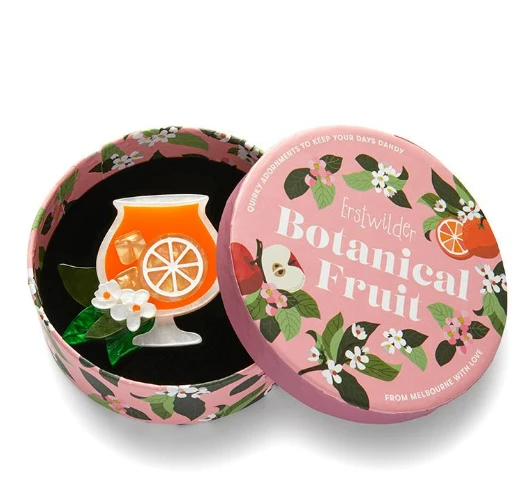 Erstwilder Botanical Fruit Aperitif Italiano Brooch 2 Erstwilder Botanical Fruit Aperitif Italiano Brooch - Image 2