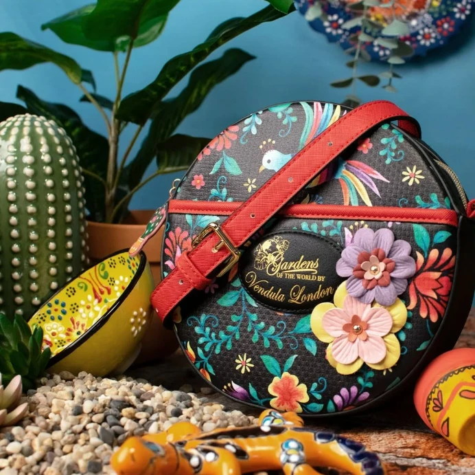 Vendula Mexican Garden Apollo Round Crossbody 5 Vendula Mexican Garden Apollo Round Crossbody - Image 5