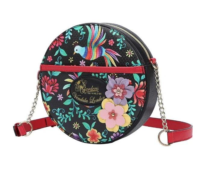 Vendula Mexican Garden Apollo Round Crossbody 6 Vendula Mexican Garden Apollo Round Crossbody - Image 6