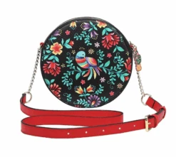 Vendula Mexican Garden Apollo Round Crossbody 17 Vendula Mexican Garden Apollo Round Crossbody -Fashion Shoe Store Apollo9