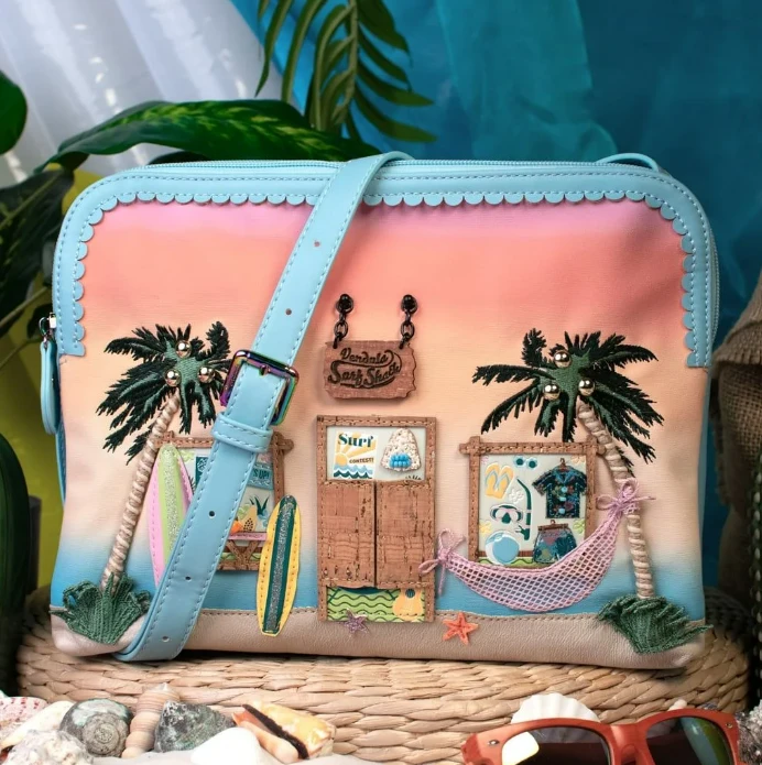 Vendula Surf Shack Bella Triple Compartment Bag 2 Vendula Surf Shack Bella Triple Compartment Bag - Image 2