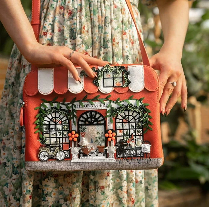 Vendula Orangery Bella Triple Compartment Bag 2 Vendula Orangery Bella Triple Compartment Bag - Image 2