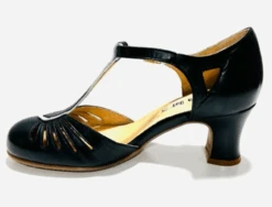 Rock N Dot Dafne Navy -Fashion Shoe Store Blue5