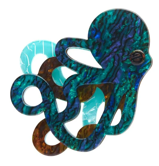 Erstwilder La Belle Epoque Blue Blood Brooch 1 Erstwilder La Belle Epoque Blue Blood Brooch