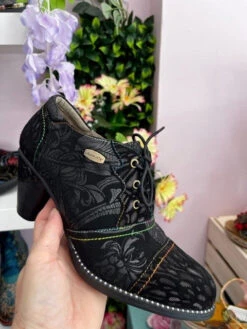 Laura Vita Alcizeeo Arty Noir -Fashion Shoe Store Boot22