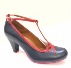 Cristofoli Bridget Navy With Red