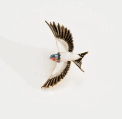 Fable England Swallow Brooch