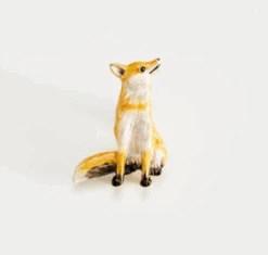 Fable England Fox Brooch