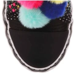 Irregular Choice Carnival Carnation Black -Fashion Shoe Store CarnivalBK5