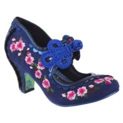 Irregular Choice Cherry Blossoming Blue