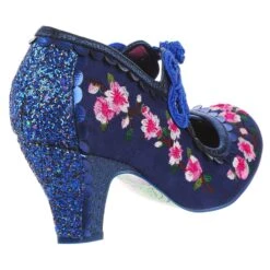 Irregular Choice Cherry Blossoming Blue -Fashion Shoe Store CherryBL6