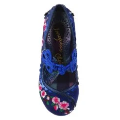Irregular Choice Cherry Blossoming Blue -Fashion Shoe Store CherryBL7