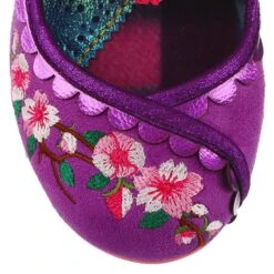 Irregular Choice Cherry Blossoming Purple -Fashion Shoe Store CherryPP8