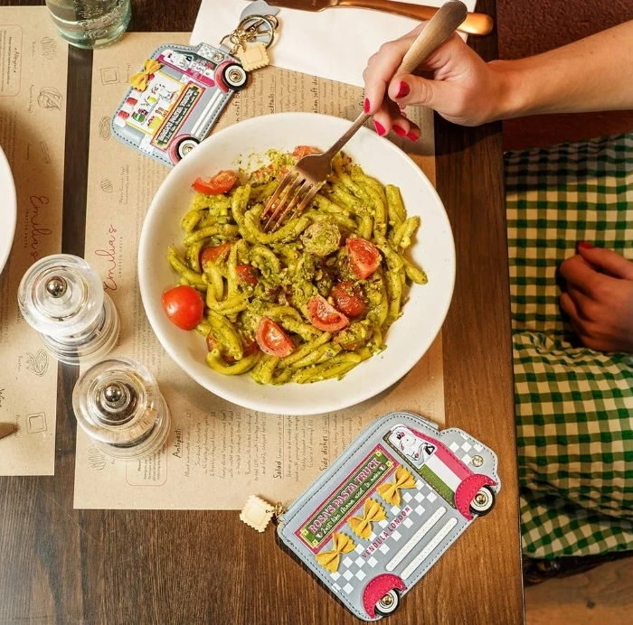 Vendula Rosas Pasta Truck Coin Purse 2 Vendula Rosas Pasta Truck Coin Purse - Image 2