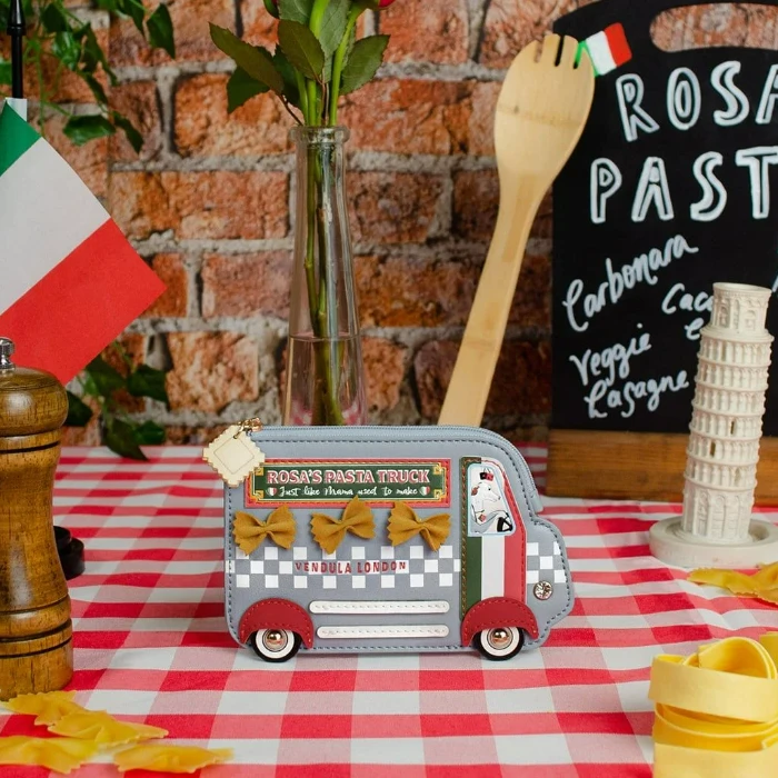 Vendula Rosas Pasta Truck Coin Purse 3 Vendula Rosas Pasta Truck Coin Purse - Image 3