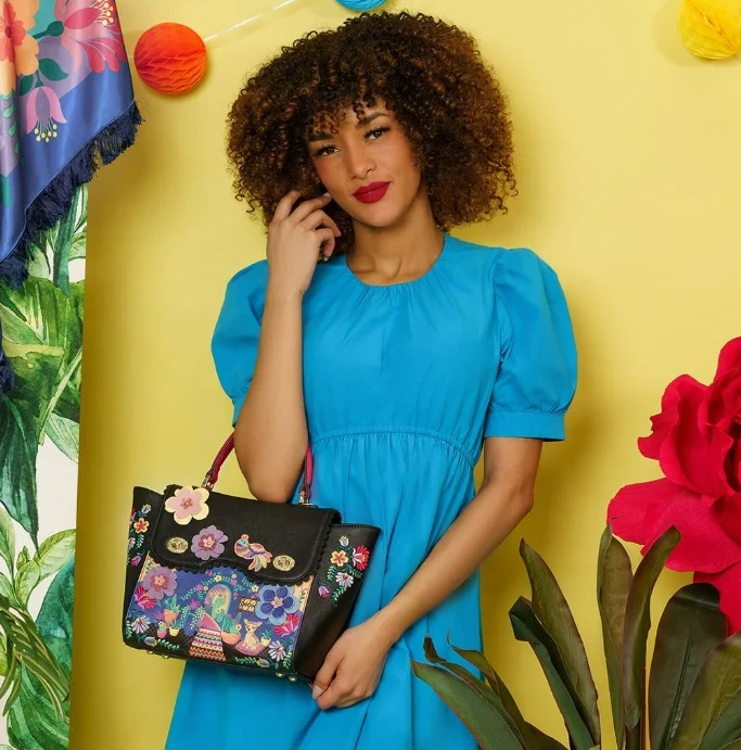 Vendula Mexican Garden Delilah Shoulder Backpack Grab 2 Vendula Mexican Garden Delilah Shoulder Backpack Grab - Image 2