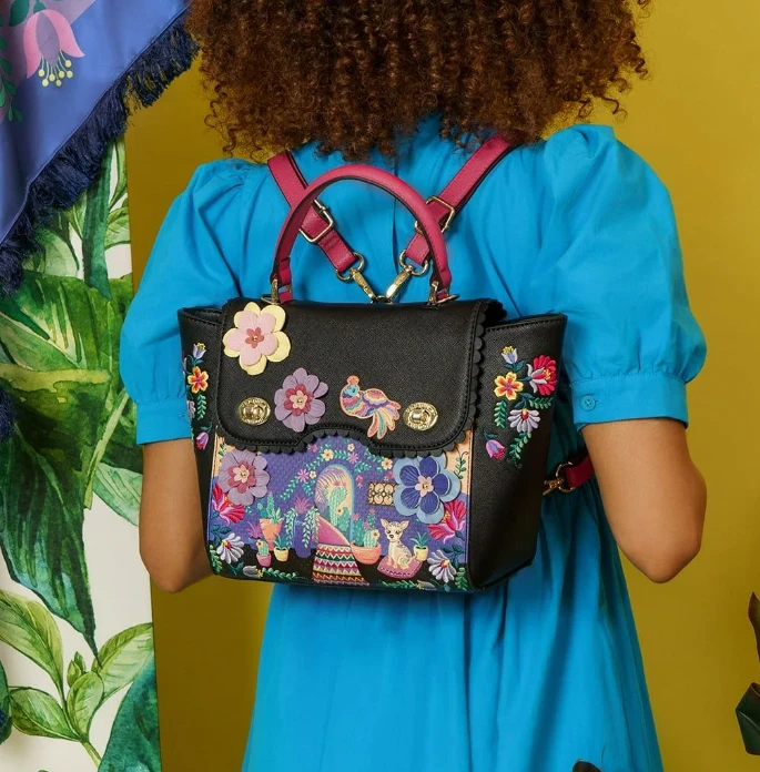 Vendula Mexican Garden Delilah Shoulder Backpack Grab 4 Vendula Mexican Garden Delilah Shoulder Backpack Grab - Image 4