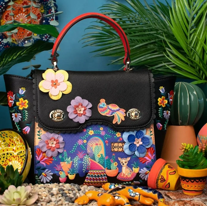 Vendula Mexican Garden Delilah Shoulder Backpack Grab 5 Vendula Mexican Garden Delilah Shoulder Backpack Grab - Image 5