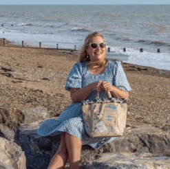 Vendula English Coast Scrapbook Duffle Backpack -Fashion Shoe Store Duffle3