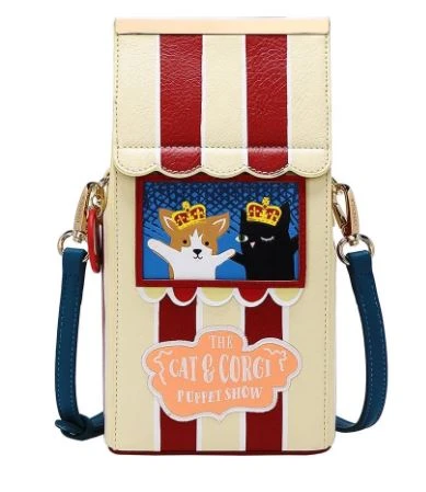 Vendula Heritage Edwardian Pier Puppet Show Crossbody 1 Vendula Heritage Edwardian Pier Puppet Show Crossbody