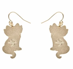 Erstwilder Pride And Joy Elissa The Rainbow Cat Enamel Drop Earrings -Fashion Shoe Store ElissaEAR3