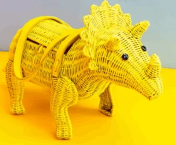 Wicker Darling Ellie Triceratops Yellow 8 Wicker Darling Ellie Triceratops Yellow -Fashion Shoe Store Ellie3