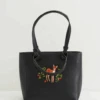 Fable England Fawn Embroidered Tote