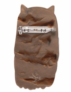 Erstwilder Terry Runyan Feather Dress Brooch -Fashion Shoe Store FeatherDress2