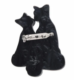 Erstwilder La Belle Epoque Feline Embrace Brooch 5 Erstwilder La Belle Epoque Feline Embrace Brooch -Fashion Shoe Store FelineEmbrace3