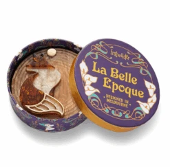 Erstwilder La Belle Epoque La Formidable Fauve Mirror Compact -Fashion Shoe Store FormidMirror4