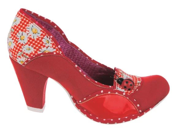 Irregular Choice Future Ladybug 2 Red 2 Irregular Choice Future Ladybug 2 Red - Image 2