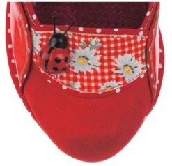 Irregular Choice Future Ladybug 2 Red 9 Irregular Choice Future Ladybug 2 Red -Fashion Shoe Store FutureRD5