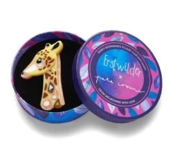Erstwilder Pete Cromer Wildlife The Genteel Giraffe Brooch 5 Erstwilder Pete Cromer Wildlife The Genteel Giraffe Brooch -Fashion Shoe Store Giraffe3