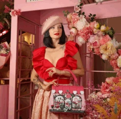 Vendula Pink Flower Shop Grace Bag 13 Vendula Pink Flower Shop Grace Bag -Fashion Shoe Store Grace3 07172b05 3eaa 480f a8df 6b226baf464a