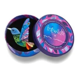 Erstwilder Pete Cromer Wildlife The Hardworking Hummingbird Brooch -Fashion Shoe Store Hummingbird3