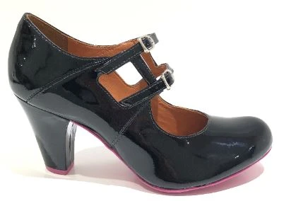 Cristofoli Jessica Patent Black 2 Cristofoli Jessica Patent Black - Image 2