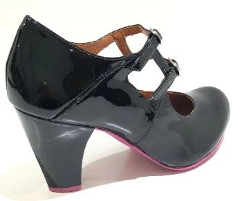 Cristofoli Jessica Patent Black 3 Cristofoli Jessica Patent Black - Image 3