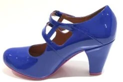 Cristofoli Jessica Colbalt Blue Patent -Fashion Shoe Store JessicaBL5