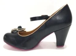 Cristofoli Autumnal Juliet Black With Rose Gold Trim -Fashion Shoe Store JulietBK4