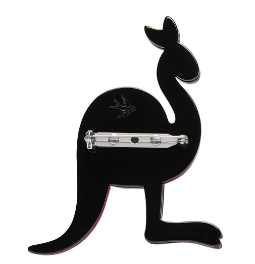 Erstwilder Melanie Hava Kangaroo Yuri Brooch 3 Erstwilder Melanie Hava Kangaroo Yuri Brooch - Image 3