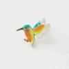 Fable England Kingfisher Brooch