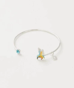 Fable England Kingfisher Bangle