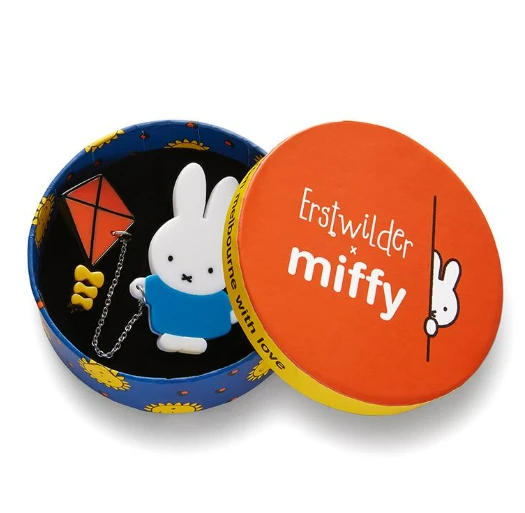 Erstwilder Miffy Flies A Kite Brooch 2 Erstwilder Miffy Flies A Kite Brooch - Image 2