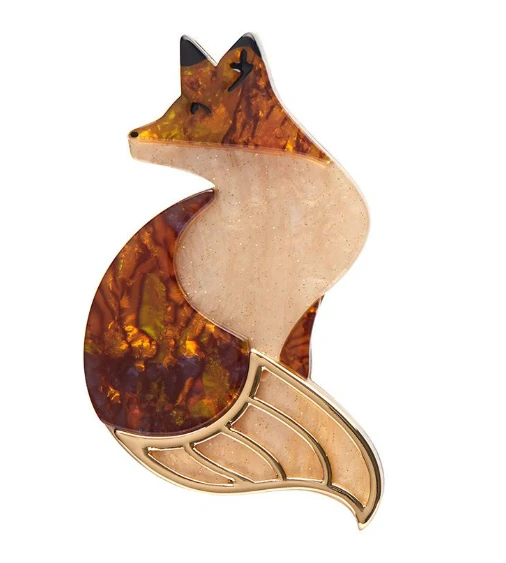 Erstwilder La Belle Epoque La Formidable Fauve Brooch 1 Erstwilder La Belle Epoque La Formidable Fauve Brooch