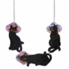 Erstwilder La Belle Epoque Le Chat Miaule Necklace