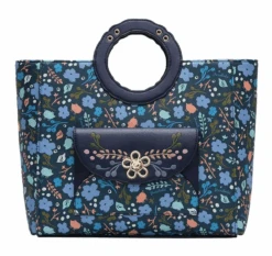 Vendula Piggy Bank Large Cutout Handle Tote