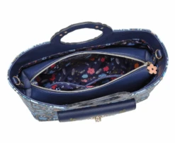 Vendula Piggy Bank Large Cutout Handle Tote -Fashion Shoe Store LgCutout7