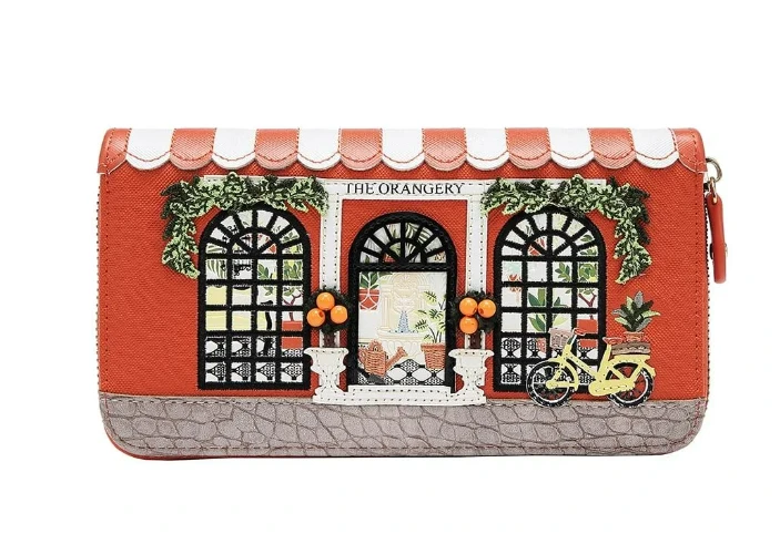 Vendula Orangery Large Ziparound Wallet 1 Vendula Orangery Large Ziparound Wallet