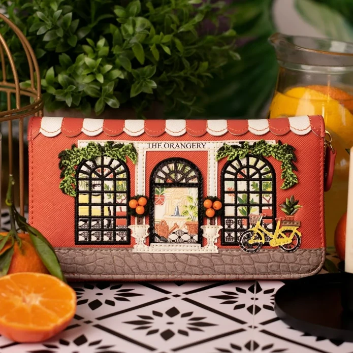 Vendula Orangery Large Ziparound Wallet 2 Vendula Orangery Large Ziparound Wallet - Image 2